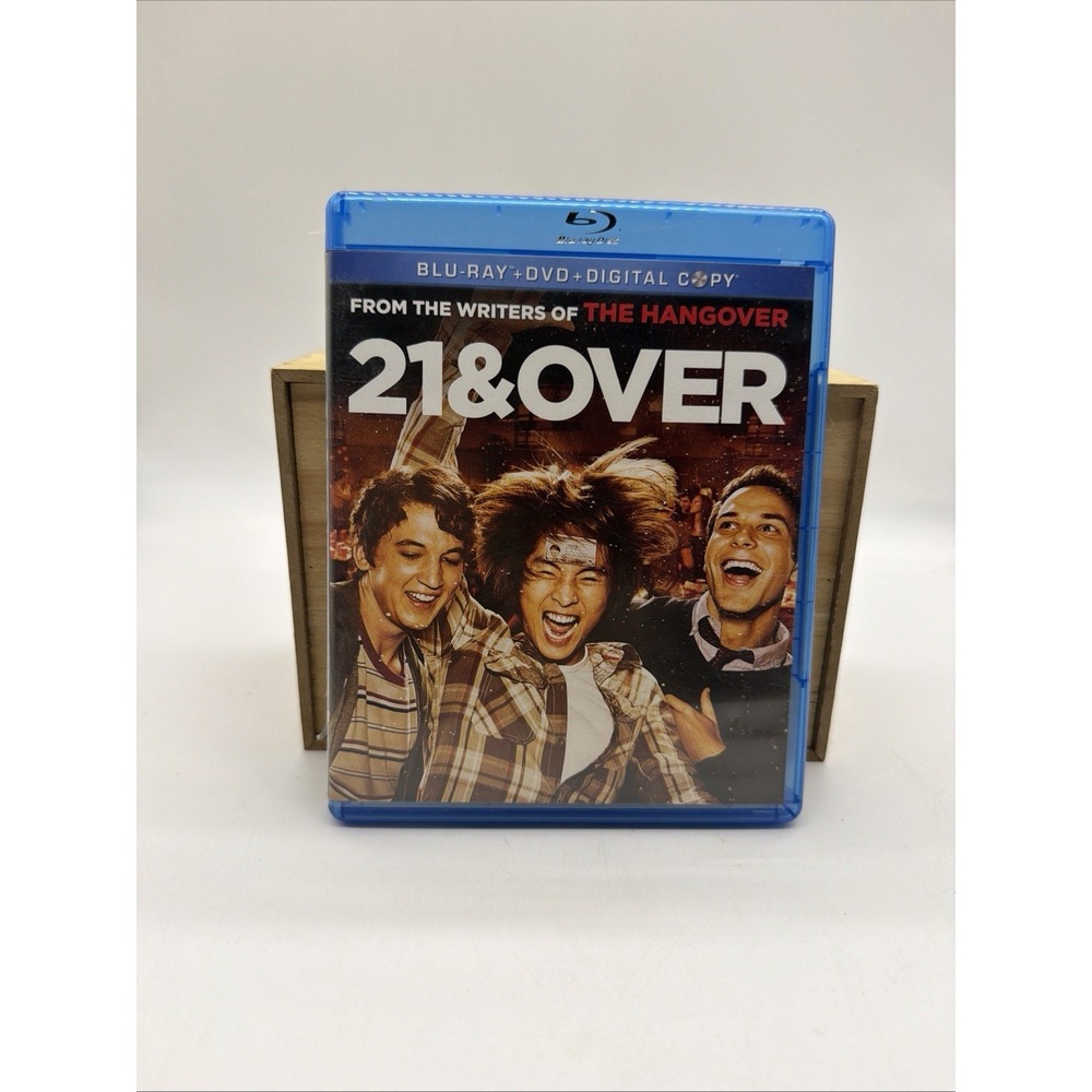 21 and Over Blu-ray Only 2013 Comedy Miles Teller Teen College Party No Dvd